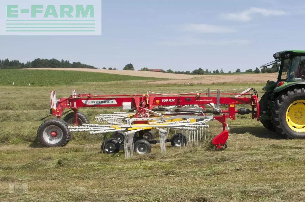 Pöttinger top 762 c - Faneuse: photos 1 Pöttinger top 762 c - Faneuse: photos 1