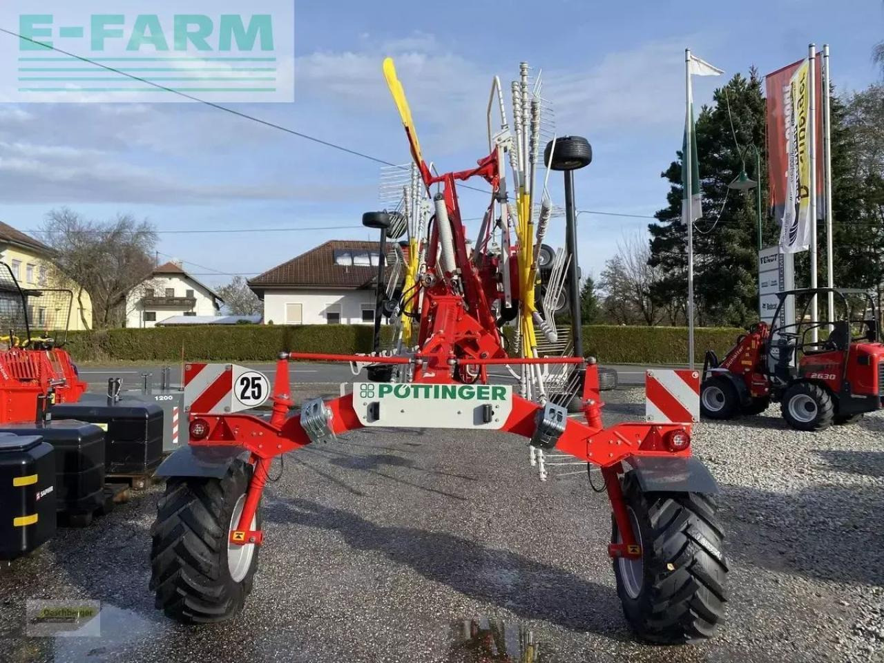 Pöttinger top 812 - Faneuse: photos 4 Pöttinger top 812 - Faneuse: photos 4