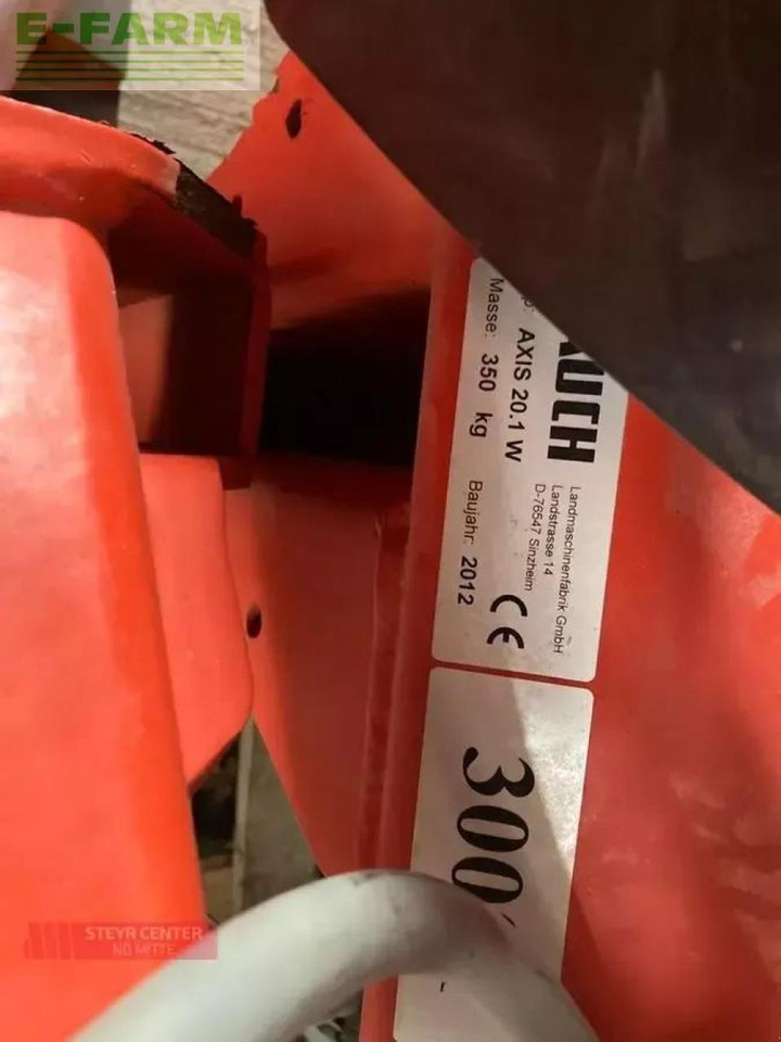 Rauch axis 20.1 w - Distributeur d'engrais: photos 2 Rauch axis 20.1 w - Distributeur d'engrais: photos 2