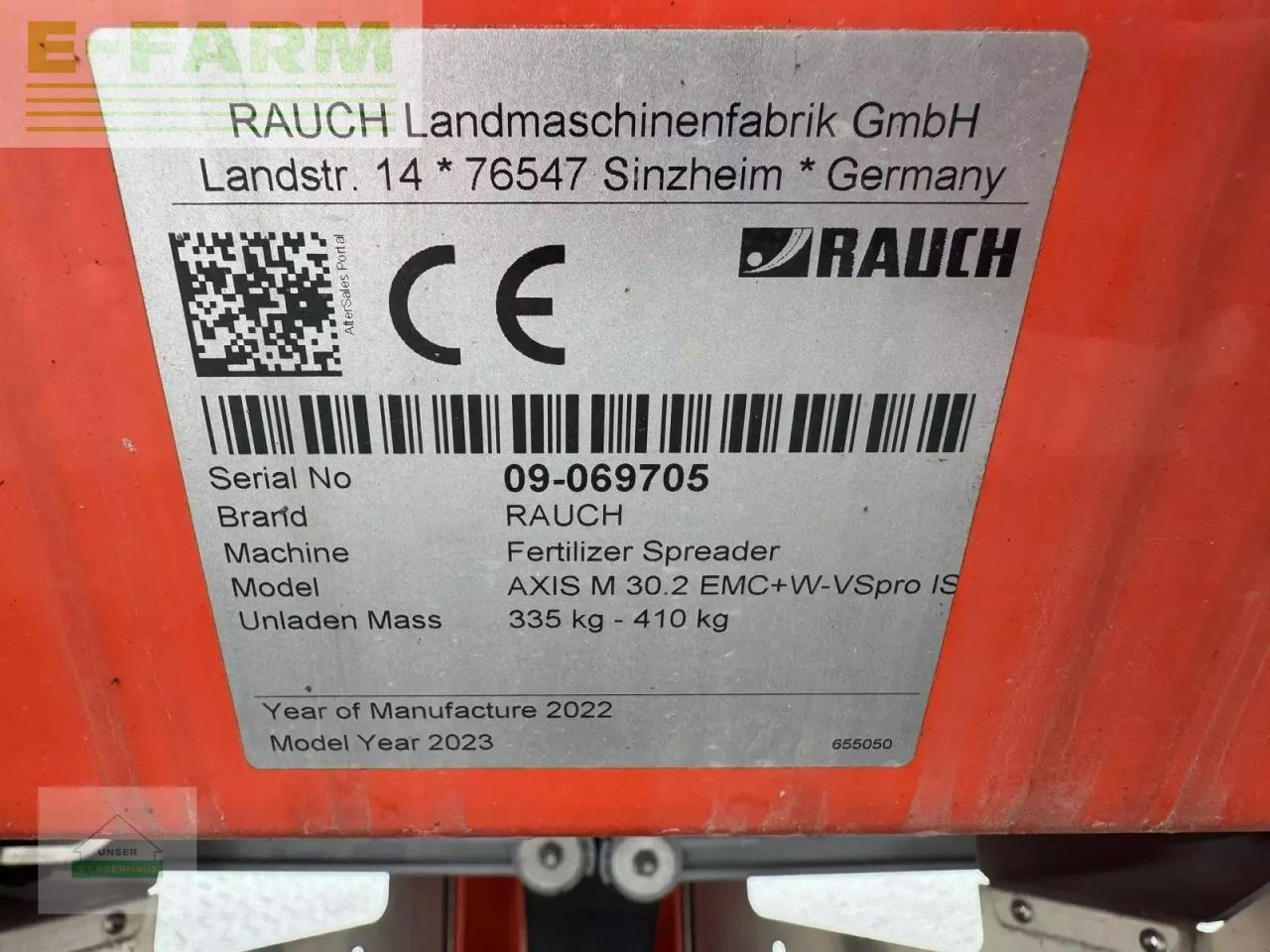Rauch m 30.2 emc+w isobus - Distributeur d'engrais: photos 5 Rauch m 30.2 emc+w isobus - Distributeur d'engrais: photos 5