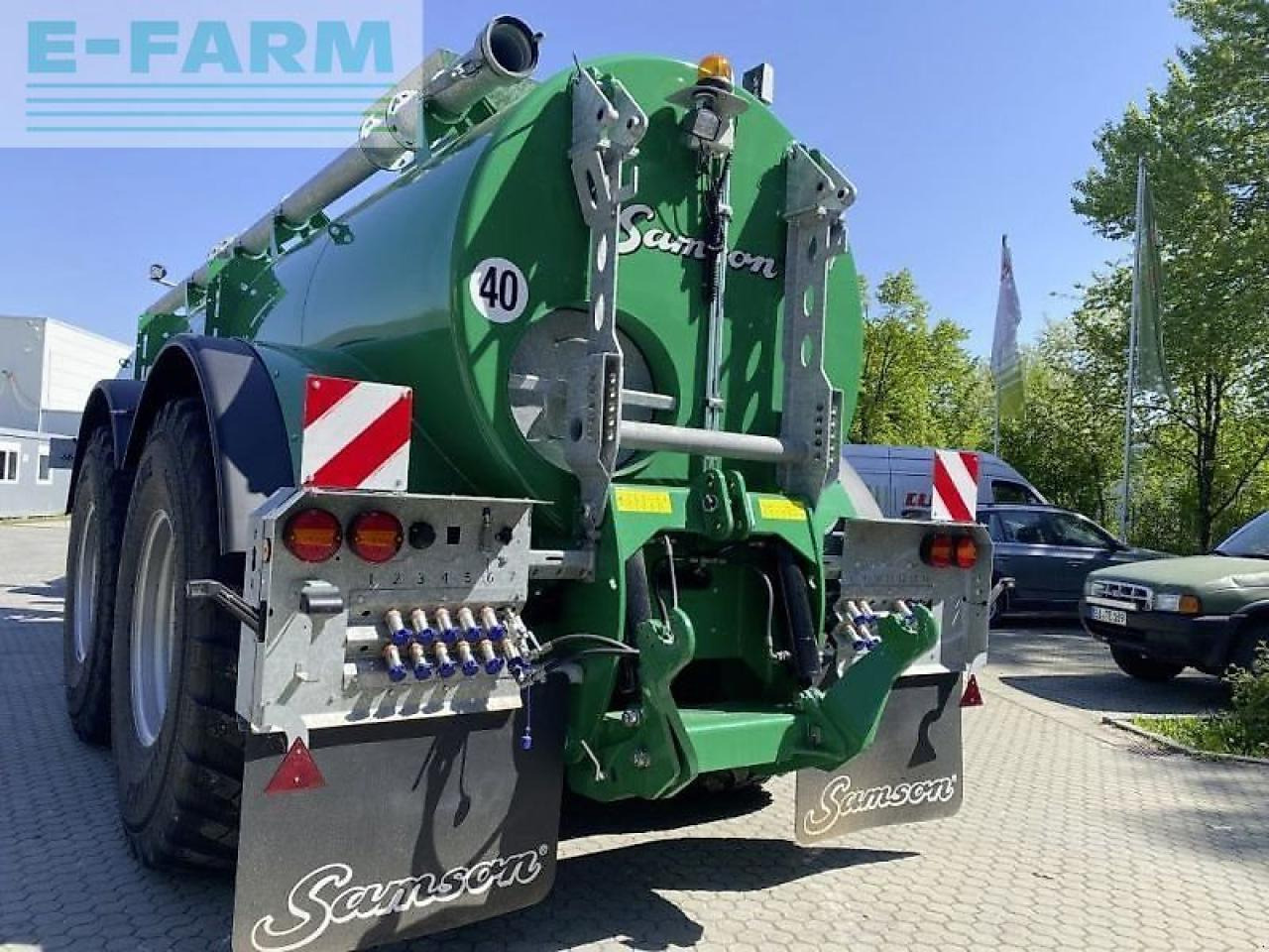 Samson pg ii 18 - ejektor - genesis - Epandeurs: photos 2 Samson pg ii 18 - ejektor - genesis - Epandeurs: photos 2