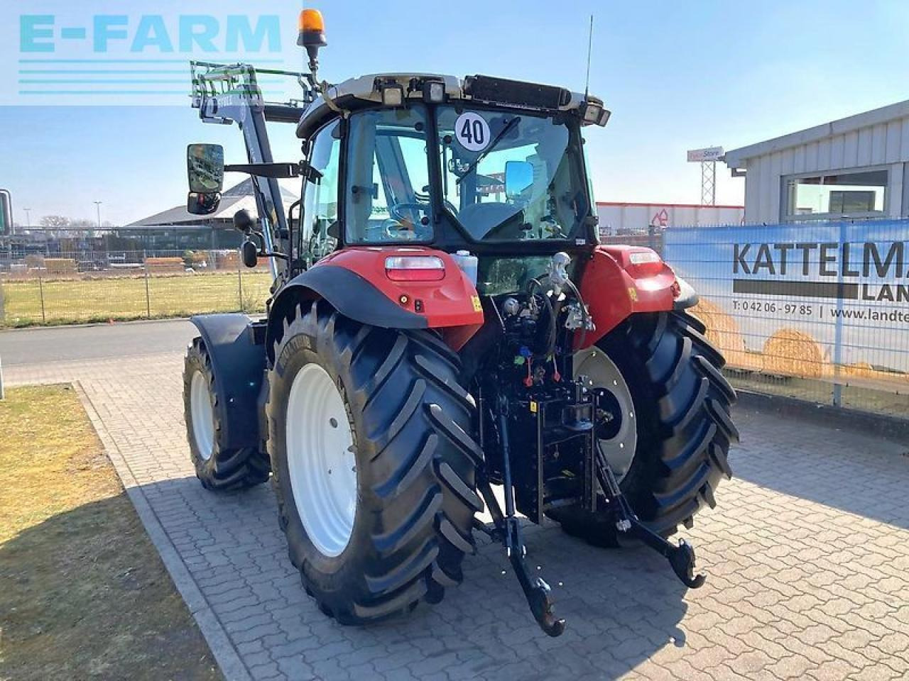 Steyr 4095 kompakt - Tracteur agricole: photos 4 Steyr 4095 kompakt - Tracteur agricole: photos 4