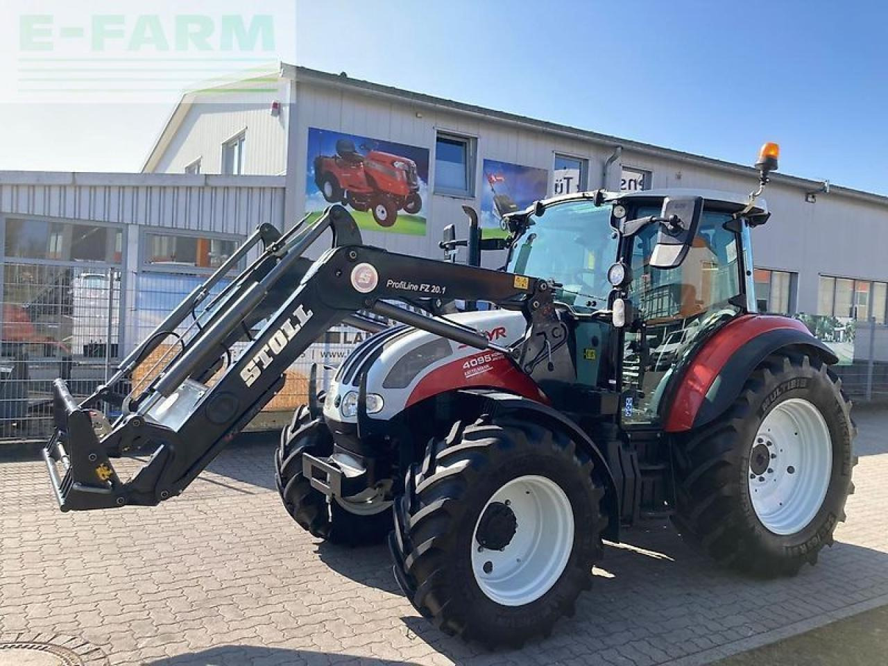 Steyr 4095 kompakt - Tracteur agricole: photos 2 Steyr 4095 kompakt - Tracteur agricole: photos 2