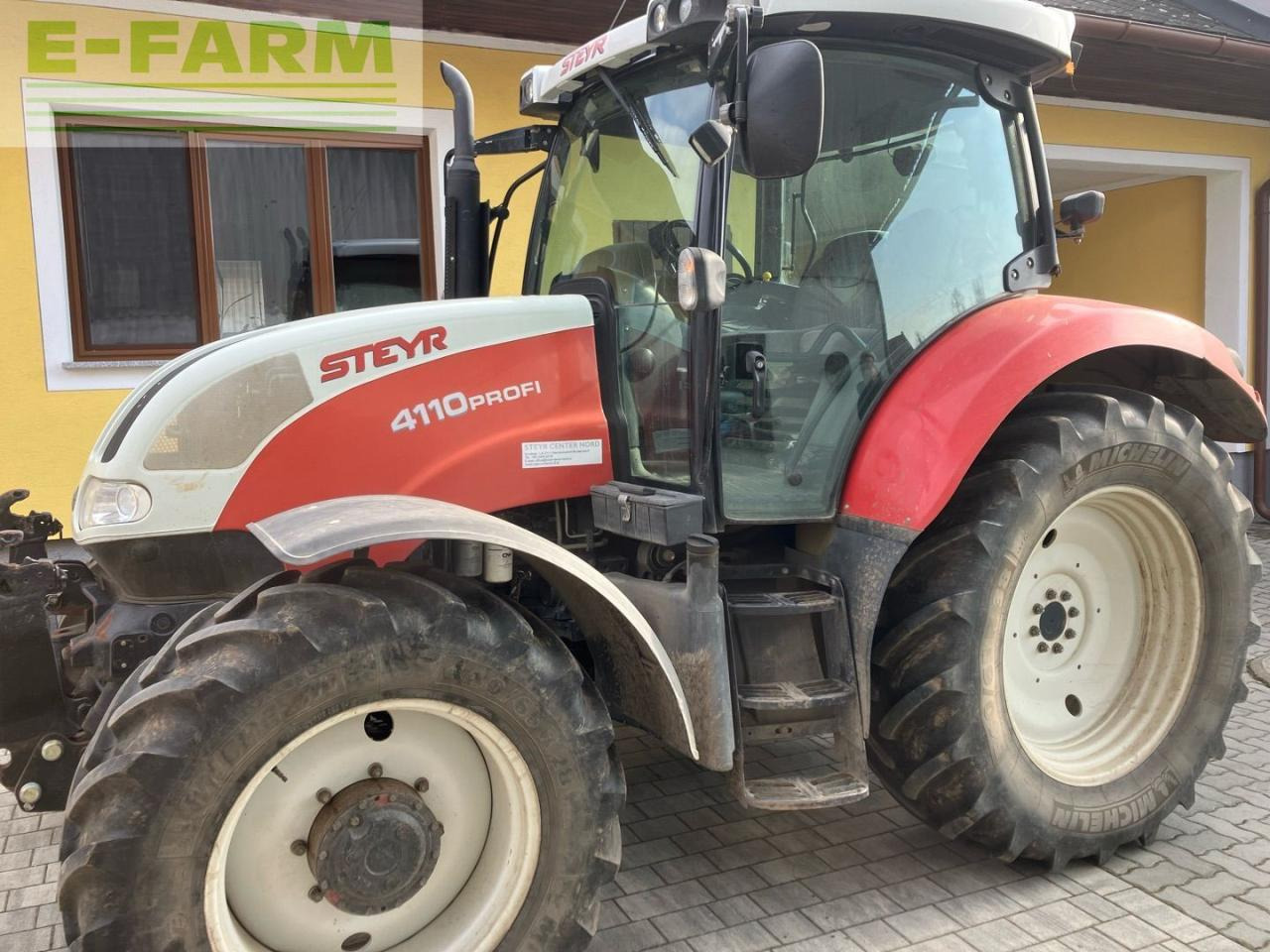 Steyr 4110 Profi - Tracteur agricole: photos 2 Steyr 4110 Profi - Tracteur agricole: photos 2