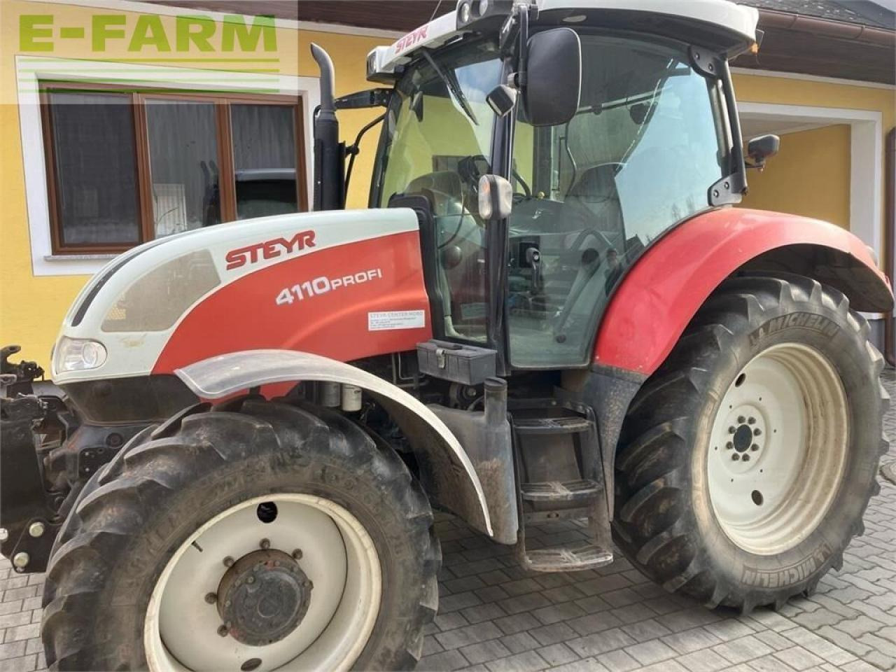 Tracteur agricole Steyr 4110 profi: photos 9 Tracteur agricole Steyr 4110 profi: photos 9
