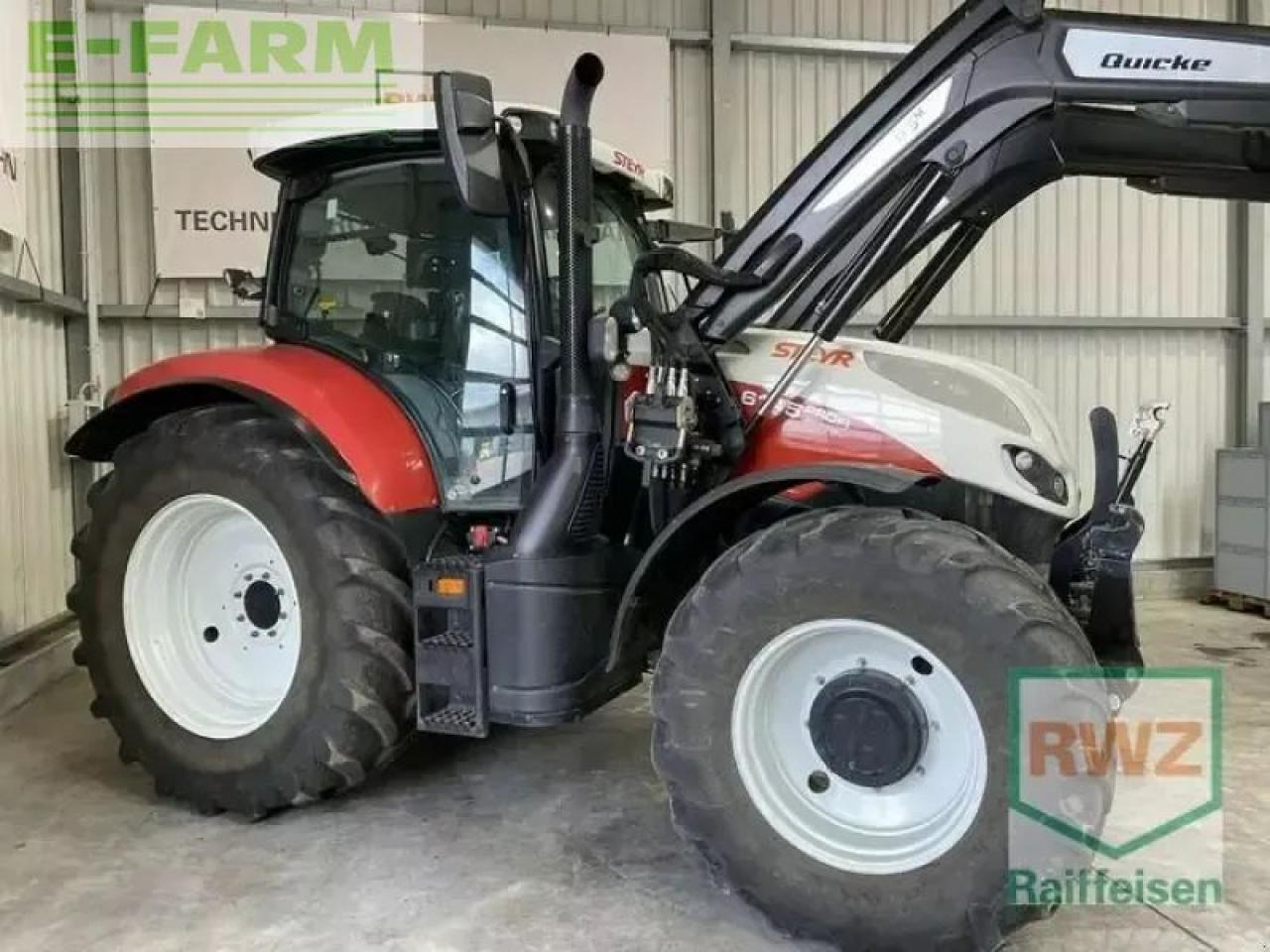 Steyr 6145 profi - Tracteur agricole: photos 2 Steyr 6145 profi - Tracteur agricole: photos 2