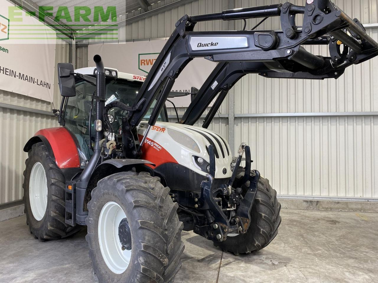 Steyr 6145 profi - Tracteur agricole: photos 1 Steyr 6145 profi - Tracteur agricole: photos 1