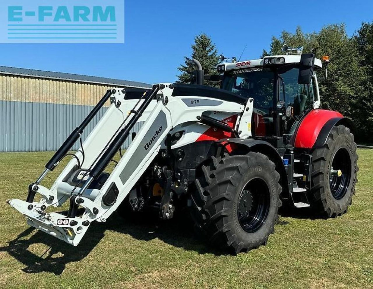 Steyr 6185 absolut cvt CVT - Tracteur agricole: photos 1 Steyr 6185 absolut cvt CVT - Tracteur agricole: photos 1