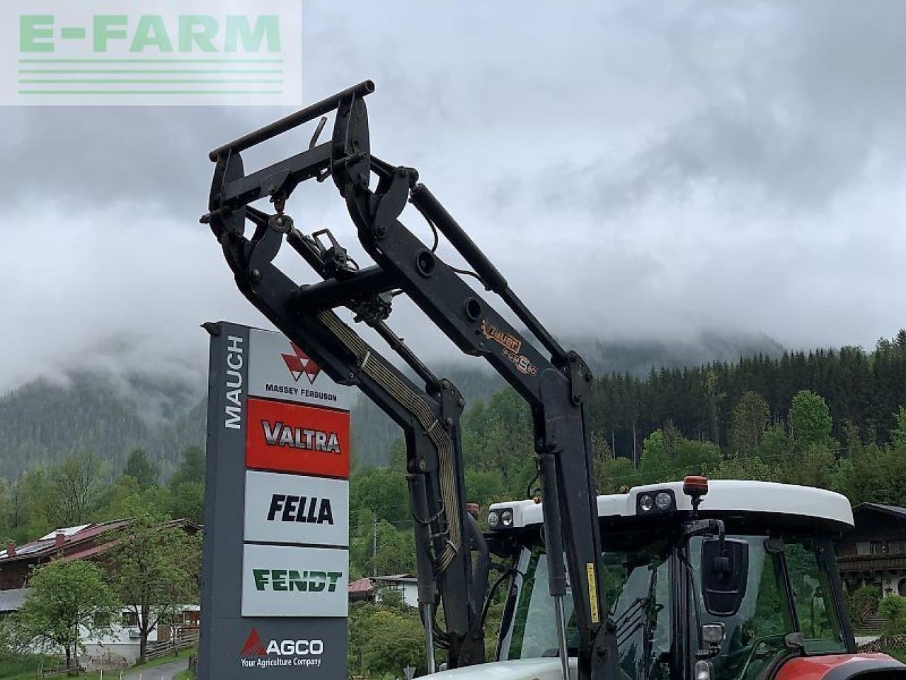 Steyr 9105 mt + hauer fl - Tracteur agricole: photos 3 Steyr 9105 mt + hauer fl - Tracteur agricole: photos 3