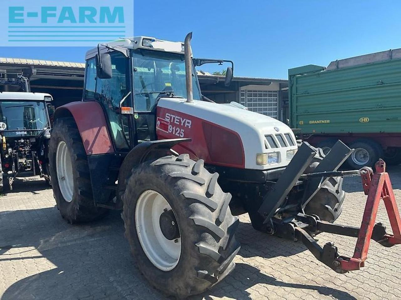 Steyr 9125 - Tracteur agricole: photos 2 Steyr 9125 - Tracteur agricole: photos 2