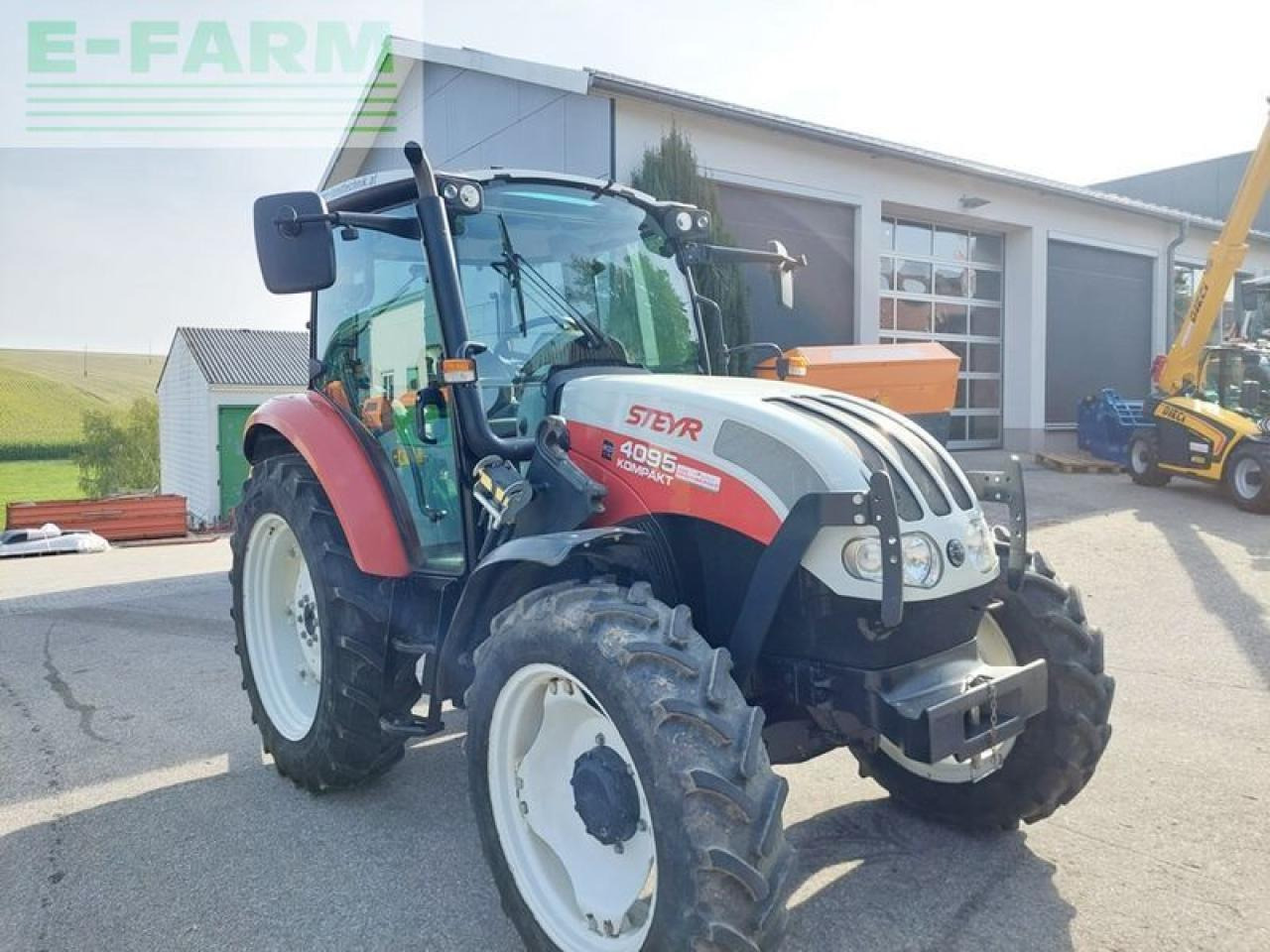 Steyr kompakt 4095 profi 2 - Tracteur agricole: photos 3 Steyr kompakt 4095 profi 2 - Tracteur agricole: photos 3