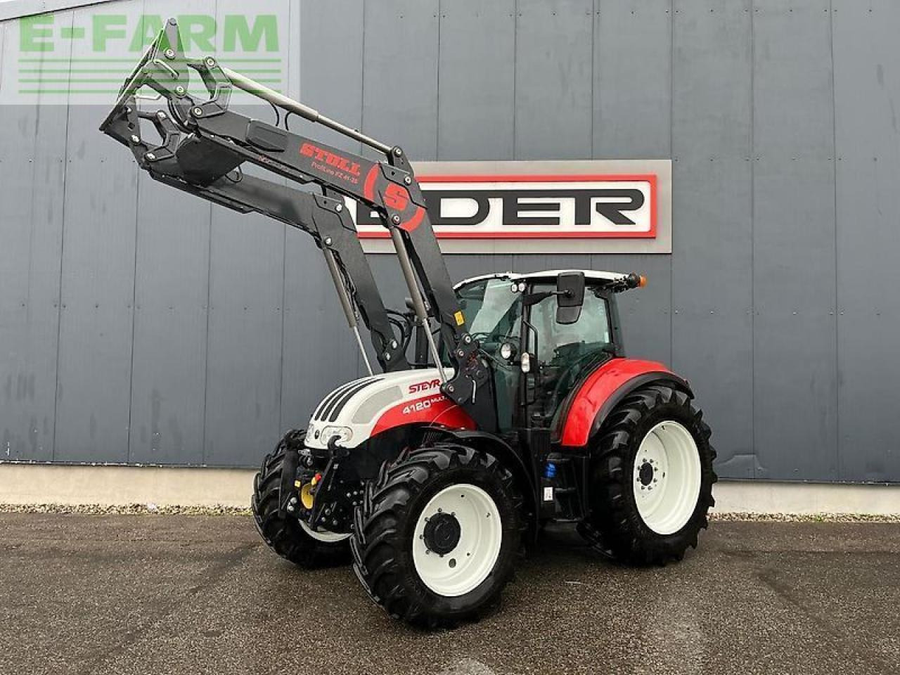 Steyr multi 4120 - Tracteur agricole: photos 1 Steyr multi 4120 - Tracteur agricole: photos 1