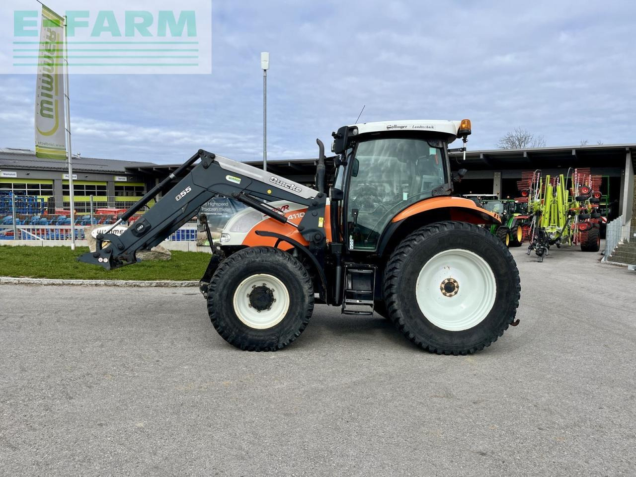 Steyr profi 4110 - Tracteur agricole: photos 2 Steyr profi 4110 - Tracteur agricole: photos 2
