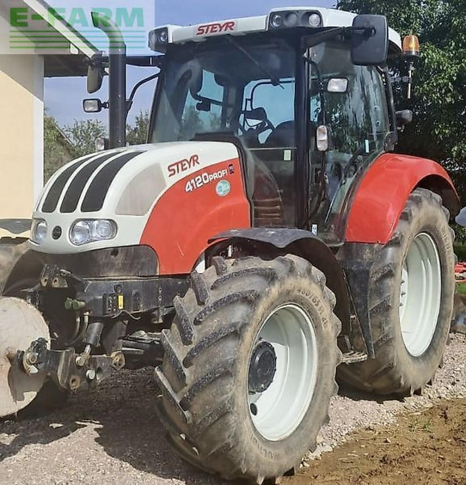 Steyr profi 4120 - Tracteur agricole: photos 1 Steyr profi 4120 - Tracteur agricole: photos 1