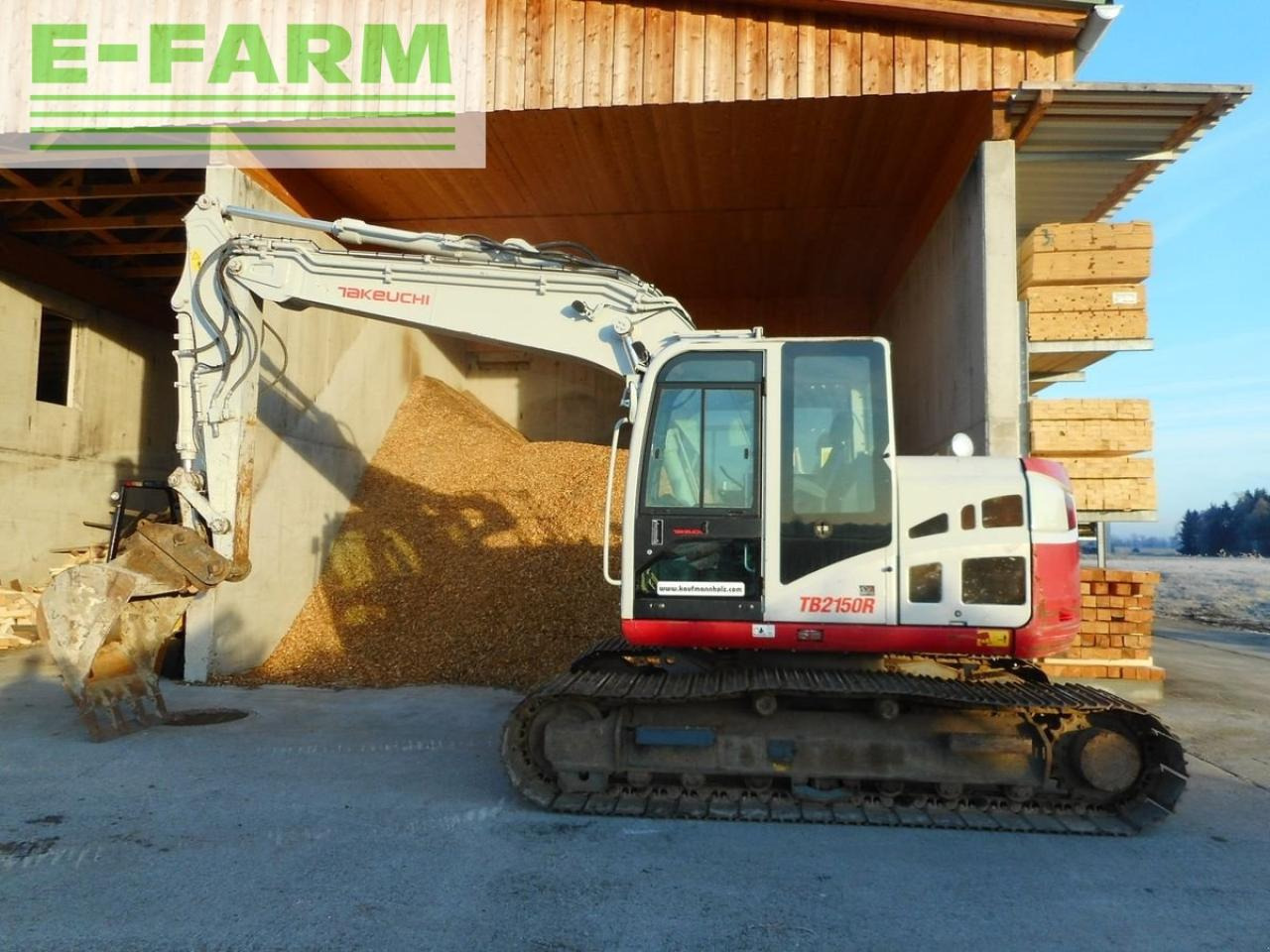 Takeuchi tb2150r ( 15.420kg ) - Pelle sur chenille: photos 1 Takeuchi tb2150r ( 15.420kg ) - Pelle sur chenille: photos 1