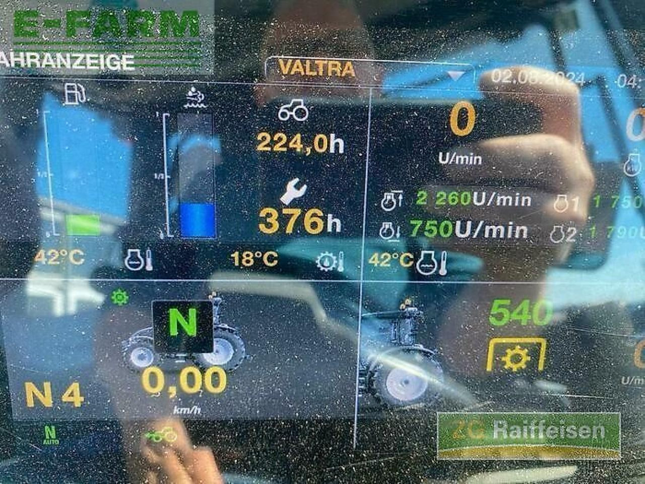 Tracteur agricole Valtra g135v 1b9: photos 16