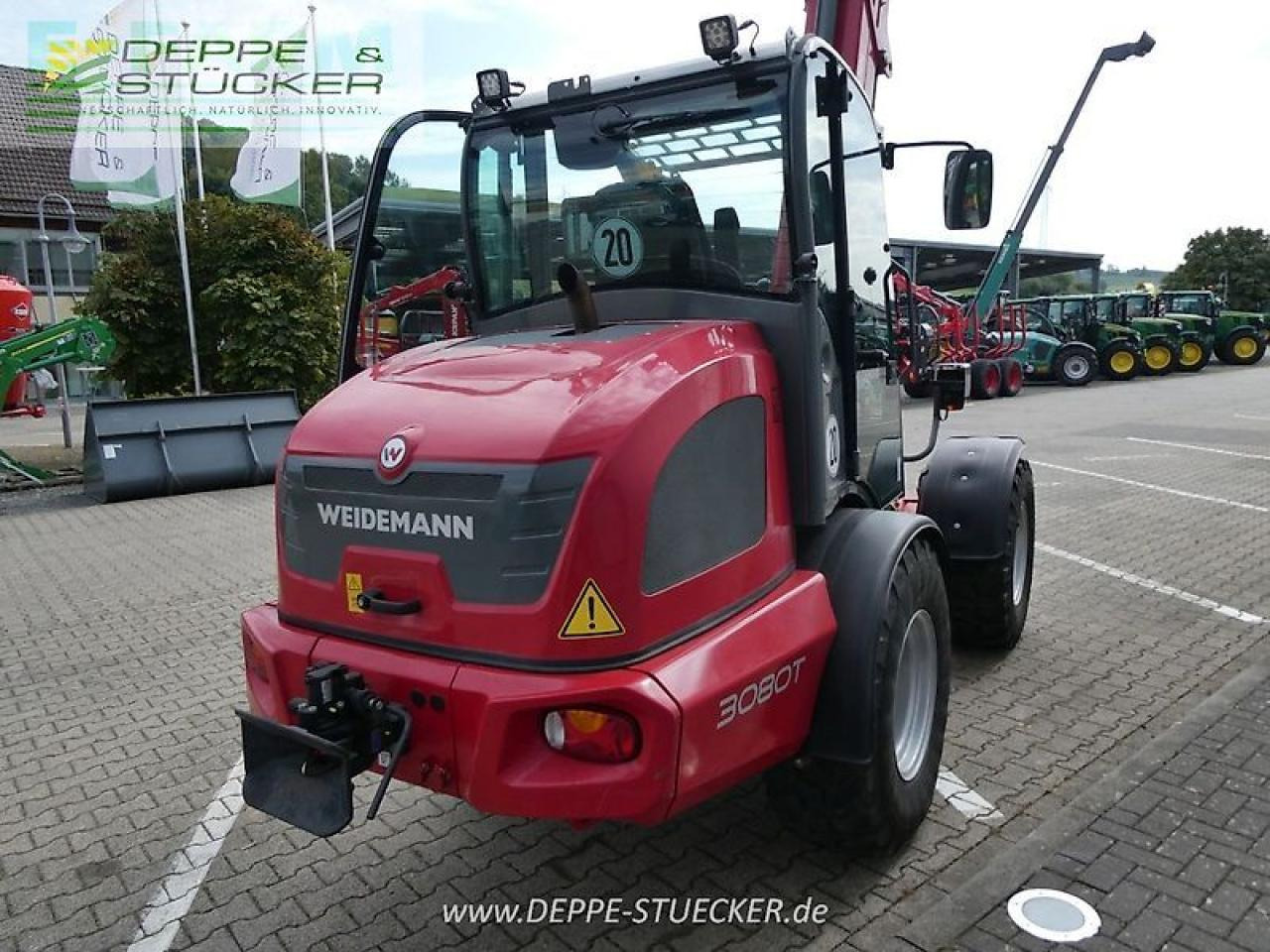 Chargeuse sur pneus Weidemann 3080 t: photos 8