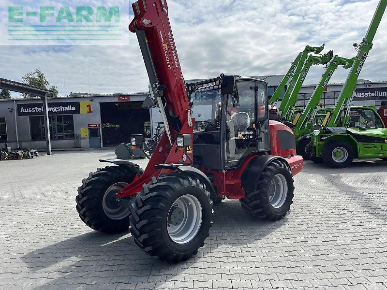 Weidemann 4080lp tele 30km/h - Chargeuse sur pneus: photos 3 Weidemann 4080lp tele 30km/h - Chargeuse sur pneus: photos 3