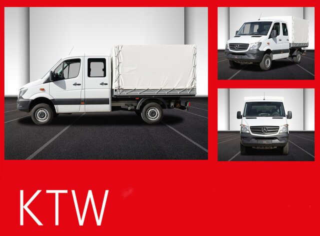 MERCEDES-BENZ Sprinter 316CDI DOKA,Allrad,AHK,TCO,Standhzg. - Utilitaire plateau, Utilitaire double cabine: photos 1 MERCEDES-BENZ Sprinter 316CDI DOKA,Allrad,AHK,TCO,Standhzg. - Utilitaire plateau, Utilitaire double cabine: photos 1