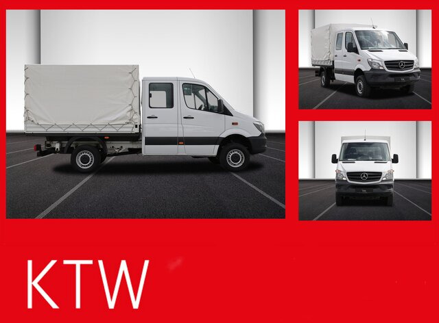 MERCEDES-BENZ Sprinter 316CDI DOKA,Allrad,Klima - Utilitaire rideaux coulissants (PLSC), Utilitaire double cabine: photos 1 MERCEDES-BENZ Sprinter 316CDI DOKA,Allrad,Klima - Utilitaire rideaux coulissants (PLSC), Utilitaire double cabine: photos 1