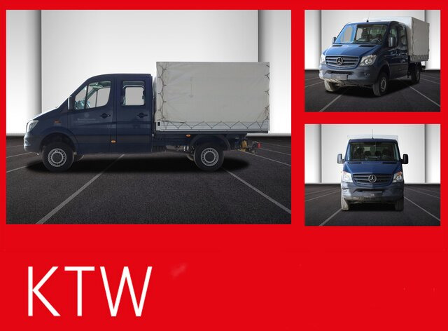 MERCEDES-BENZ Sprinter 316CDI DOKA,Allrad,Klima - Utilitaire rideaux coulissants (PLSC), Utilitaire double cabine: photos 1 MERCEDES-BENZ Sprinter 316CDI DOKA,Allrad,Klima - Utilitaire rideaux coulissants (PLSC), Utilitaire double cabine: photos 1