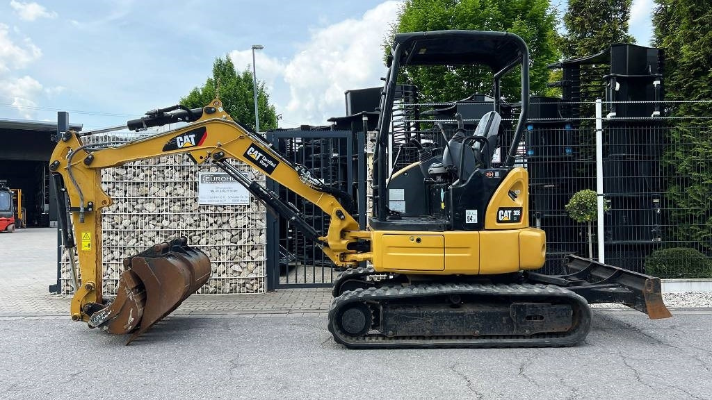 CAT Minibagger CAT 303E SW mit Löffelpaket, Knickmatik - Mini pelle: photos 5 CAT Minibagger CAT 303E SW mit Löffelpaket, Knickmatik - Mini pelle: photos 5