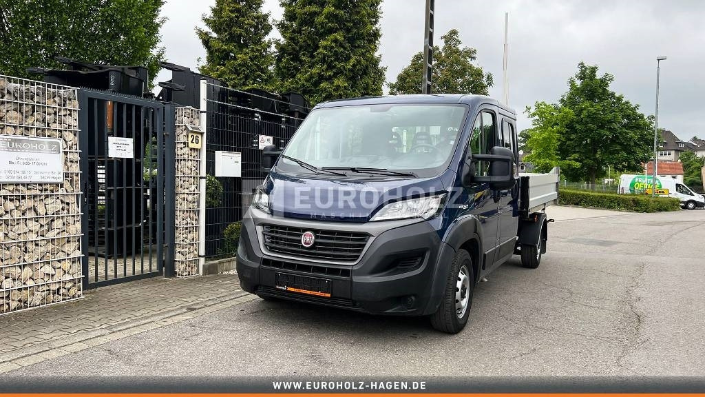 Fiat Ducato 2.3 Maxi Kipper 7-Sitzer Doka AHK - Utilitaire benne, Utilitaire double cabine: photos 1 Fiat Ducato 2.3 Maxi Kipper 7-Sitzer Doka AHK - Utilitaire benne, Utilitaire double cabine: photos 1