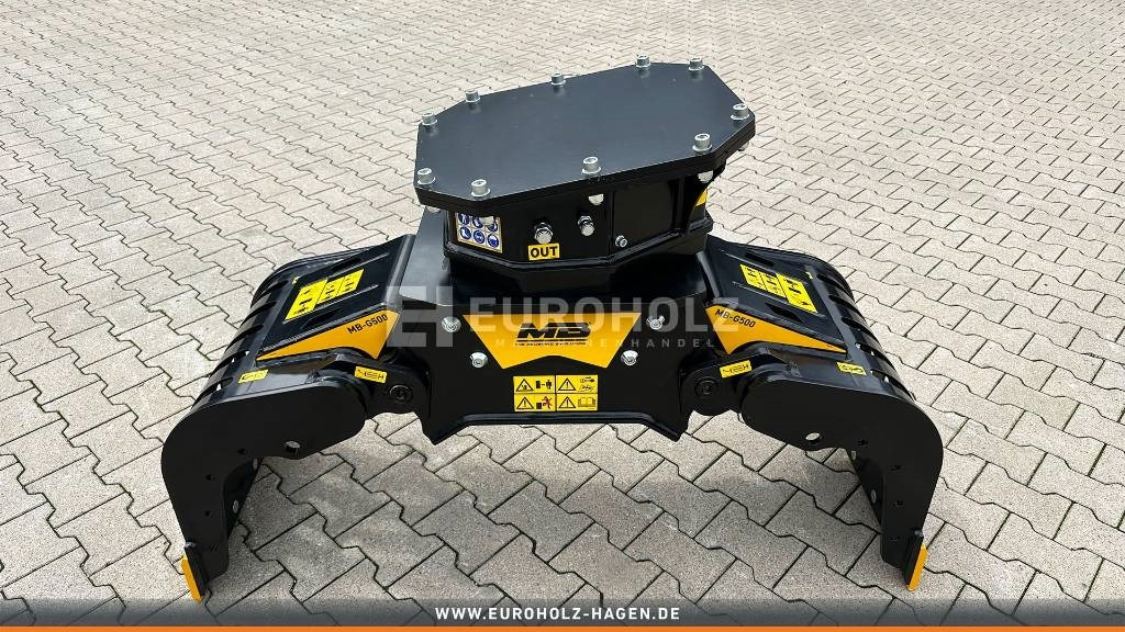 Sortiergreifer MB Crusher MB-G500 S4 5-7 t - Grappin pour Engins de chantier: photos 2 Sortiergreifer MB Crusher MB-G500 S4 5-7 t - Grappin pour Engins de chantier: photos 2