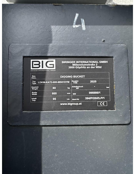 Big Tieflöffel 60cm mit MS01 Symblock Aufnahme - Godet: photos 5 Big Tieflöffel 60cm mit MS01 Symblock Aufnahme - Godet: photos 5