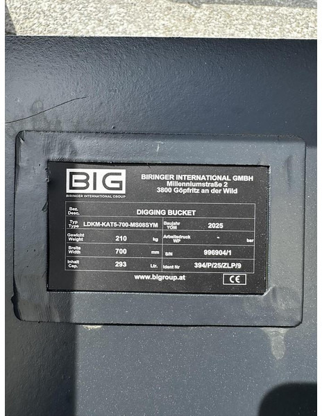 Big Tieflöffel 70cm mit MS08 Symblock Aufnahme - Godet: photos 5 Big Tieflöffel 70cm mit MS08 Symblock Aufnahme - Godet: photos 5