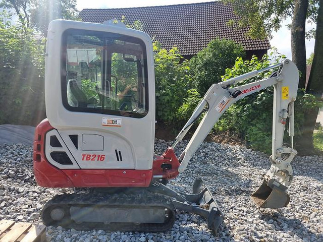 Takeuchi TB216 Minibagger - Mini pelle: photos 2 Takeuchi TB216 Minibagger - Mini pelle: photos 2
