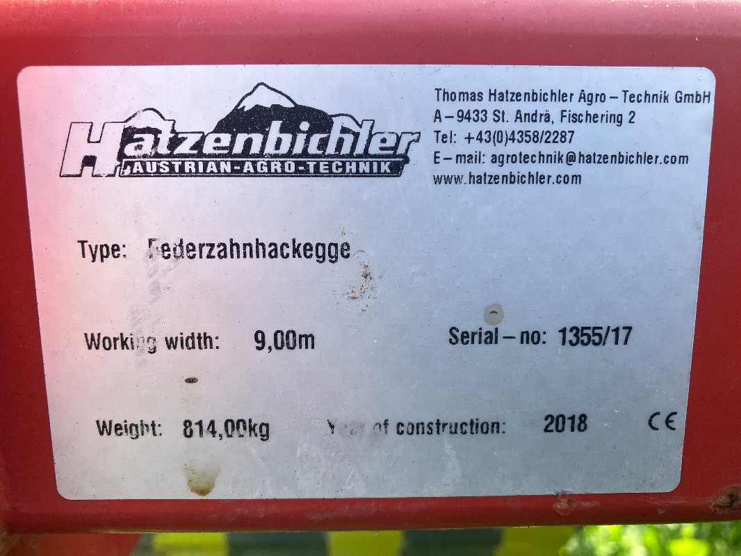 Hatzenbichler 9 - Herse: photos 3 Hatzenbichler 9 - Herse: photos 3