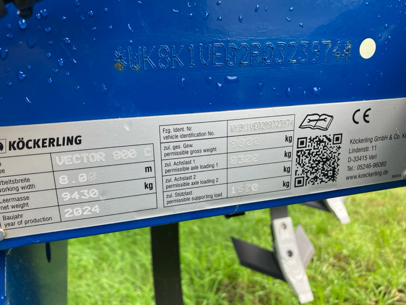 Köckerling Vector 800 C - Bineuse: photos 5 Köckerling Vector 800 C - Bineuse: photos 5
