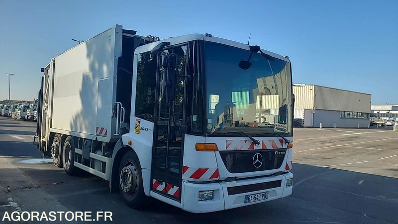 BA 543 PD - MERCEDES ECONIC 2633 - 2010 - 256434KM - Benne à ordures ménagères: photos 1 BA 543 PD - MERCEDES ECONIC 2633 - 2010 - 256434KM - Benne à ordures ménagères: photos 1