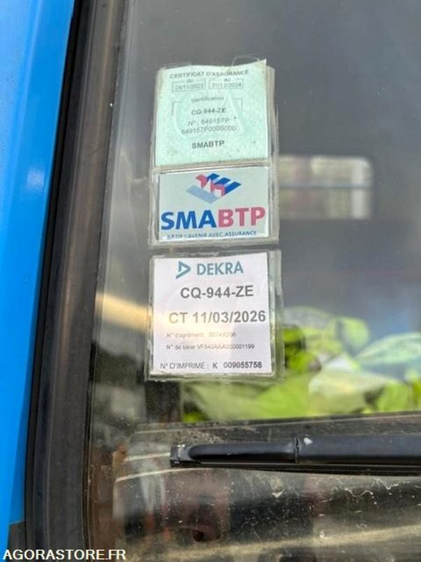 CAMION BENNE (TRI-BENNE) RENAULT S120 MIDLINER 1991 221000 KM - Camion benne: photos 5 CAMION BENNE (TRI-BENNE) RENAULT S120 MIDLINER 1991 221000 KM - Camion benne: photos 5