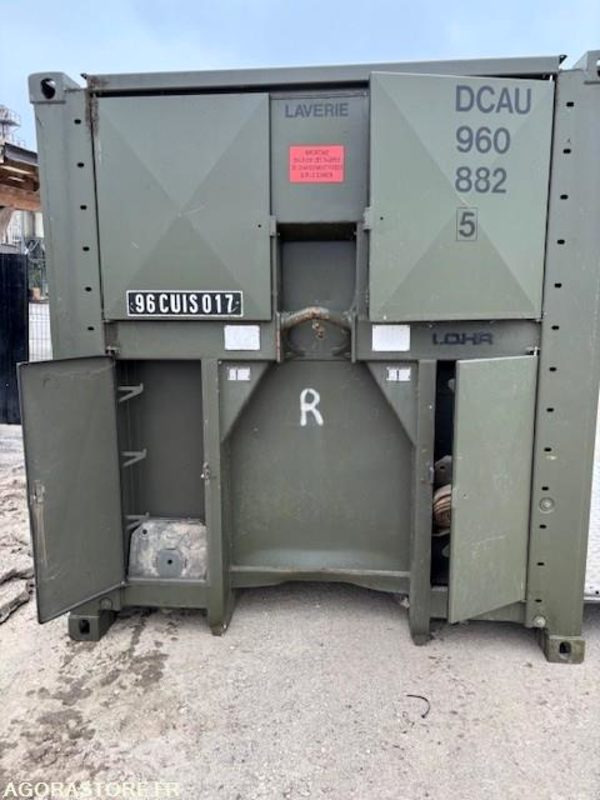 CONTENEUR AMPLIROLL 20 PIEDS AMENAGE AVEC GROUPE ELECTROGENE 130 KVA - Camion ampliroll: photos 3 CONTENEUR AMPLIROLL 20 PIEDS AMENAGE AVEC GROUPE ELECTROGENE 130 KVA - Camion ampliroll: photos 3