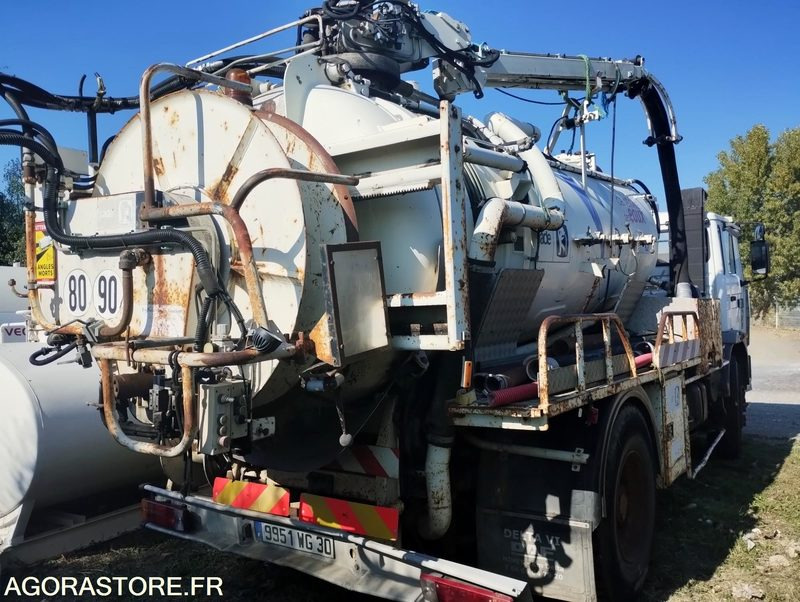 Camion 19t Hydrocureur Renault G300 Maxter 142142km – équipement Huwer - Camion vidangeur: photos 5 Camion 19t Hydrocureur Renault G300 Maxter 142142km – équipement Huwer - Camion vidangeur: photos 5