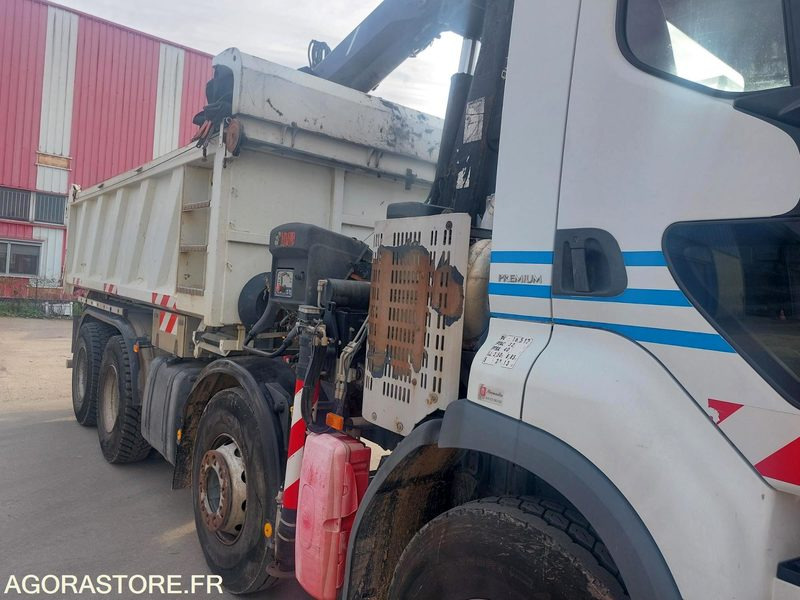 8*4 BIBENNE GRUE - RENAULT PREMIUM LANDER 430.32 - 431649 KMS - Camion: photos 4 8*4 BIBENNE GRUE - RENAULT PREMIUM LANDER 430.32 - 431649 KMS - Camion: photos 4