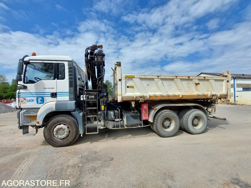 Camion 6x4 Tribenne/Grue - EV-196-SF / 2008 / 354 442 KM - Camion: photos 1 Camion 6x4 Tribenne/Grue - EV-196-SF / 2008 / 354 442 KM - Camion: photos 1