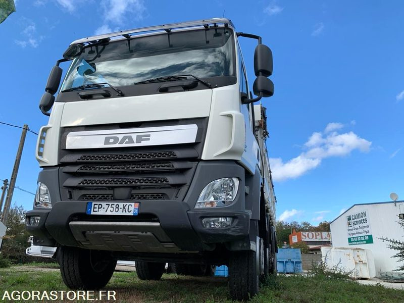 Camion Benne DAF CF FAD 460 – Bi-benne Meiller – 2017 – 133 700 km - Camion: photos 1 Camion Benne DAF CF FAD 460 – Bi-benne Meiller – 2017 – 133 700 km - Camion: photos 1