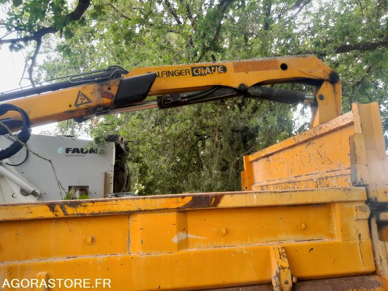 DAF CF 75 boite HS benne + grue - Camion: photos 4 DAF CF 75 boite HS benne + grue - Camion: photos 4