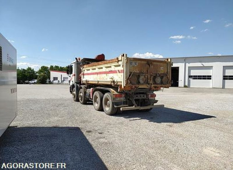 Porteur 8x4 Benne Grue - Mercedes 32 36 - BY121YH - 2007 / 503850 KM (ML562) - Camion: photos 5 Porteur 8x4 Benne Grue - Mercedes 32 36 - BY121YH - 2007 / 503850 KM (ML562) - Camion: photos 5