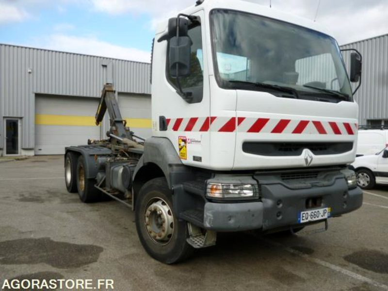 Renault Kerax 6x4 370DCI bras de dépose Marrel 16000kgs 521550 kms 2003 - Camion: photos 2 Renault Kerax 6x4 370DCI bras de dépose Marrel 16000kgs 521550 kms 2003 - Camion: photos 2