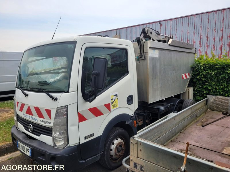 Mini benne à ordures ménagères NISSAN DIESEL AK-906-PP POUR PIECES - Benne à ordures ménagères: photos 4 Mini benne à ordures ménagères NISSAN DIESEL AK-906-PP POUR PIECES - Benne à ordures ménagères: photos 4