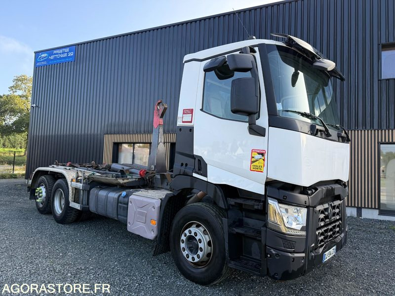 Renault C430 boite automatique polybenne ampliroll dalby - 446800KM - 2014 - Camion ampliroll: photos 1 Renault C430 boite automatique polybenne ampliroll dalby - 446800KM - 2014 - Camion ampliroll: photos 1