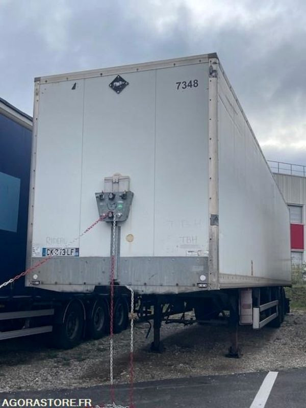 SEMI REMORQUE SAMRO - FOURGON - 2008 - Semi-remorque fourgon: photos 1 SEMI REMORQUE SAMRO - FOURGON - 2008 - Semi-remorque fourgon: photos 1