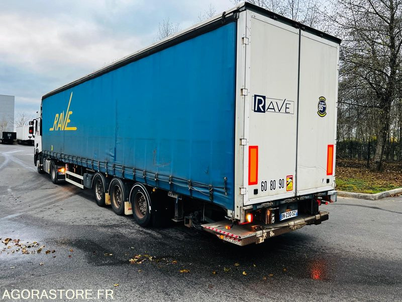 Semi-remorque Bâchée Fruehauf 2011 (3681) - Semi-remorque: photos 1 Semi-remorque Bâchée Fruehauf 2011 (3681) - Semi-remorque: photos 1