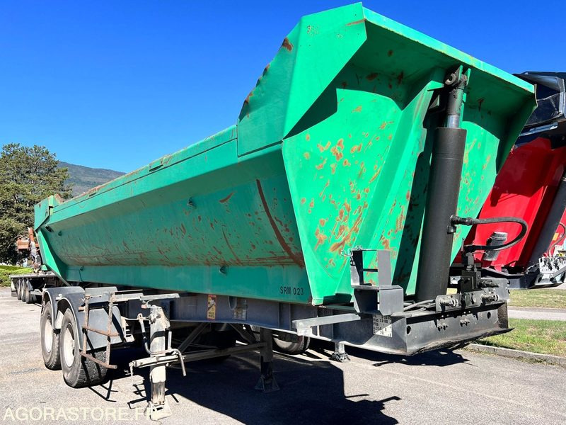 Semi remorque benne 2 essieux Metaco - Année 2001 - Semi-remorque benne: photos 1 Semi remorque benne 2 essieux Metaco - Année 2001 - Semi-remorque benne: photos 1