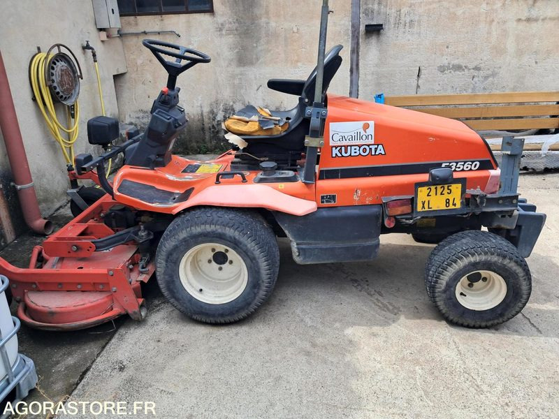 TONDEUSE AUTOPORTEE FRONTALE F3560 KUBOTA - Motofaucheuse: photos 1 TONDEUSE AUTOPORTEE FRONTALE F3560 KUBOTA - Motofaucheuse: photos 1
