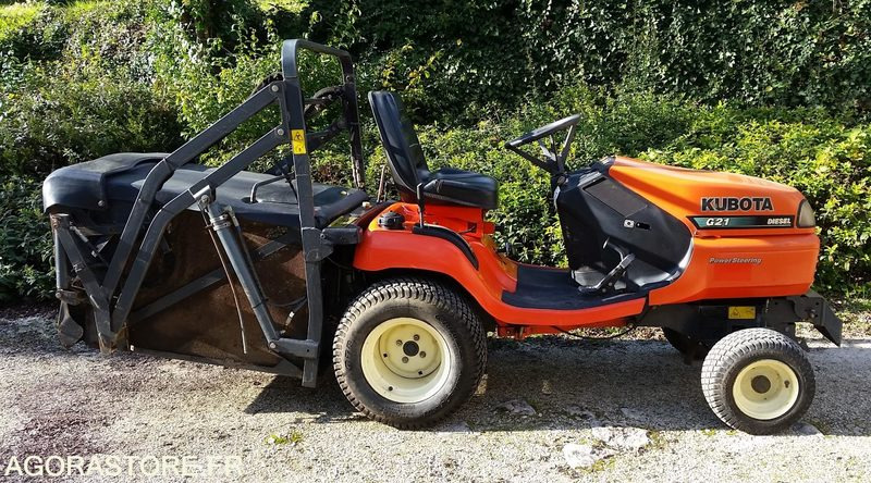 TONDEUSE KUBOTA G21 DIESEL 2007 933H SANS PLATEAU DE COUPE - Motofaucheuse: photos 4 TONDEUSE KUBOTA G21 DIESEL 2007 933H SANS PLATEAU DE COUPE - Motofaucheuse: photos 4